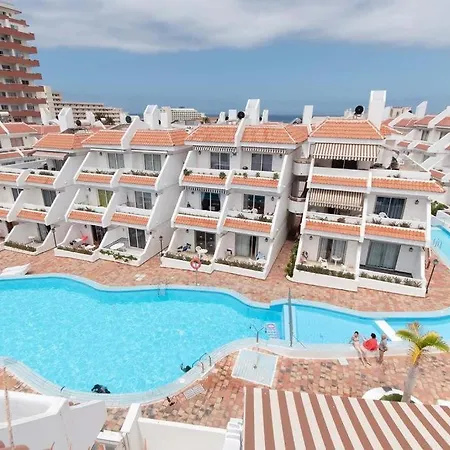 Apartment Location, Terrace With Pool View, Sunny, Quiet, Wifi Playa de las Americas (Tenerife)